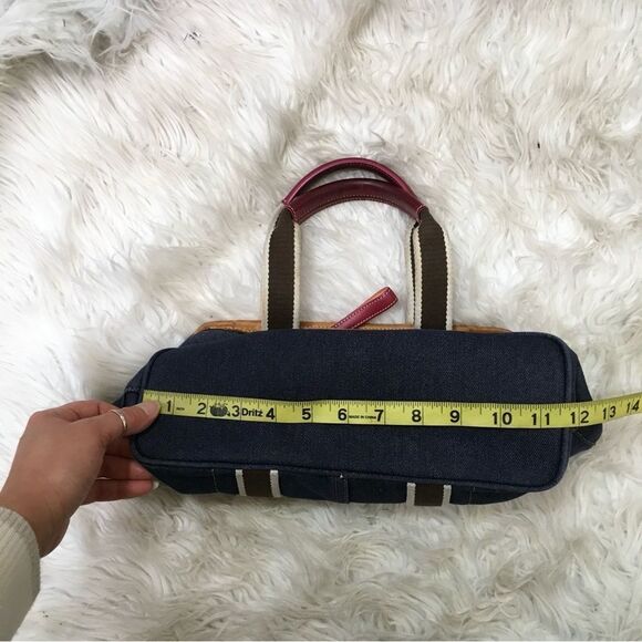 Coach Y2K Small Hampton Shoulder Denim Weekend Tote Bag # 7543 - Picture 16 of 16